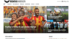 Desktop Screenshot of besiktashaberleri.com